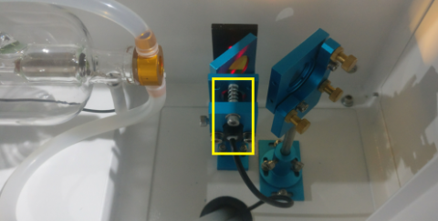 黃框：紅點(diǎn)指示器 